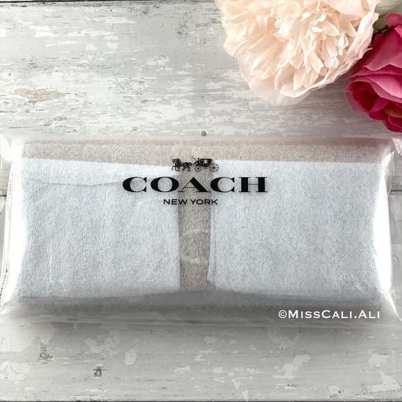 NWT COACH Tabby Long Wallet - Taupe - Picture 4 of 12